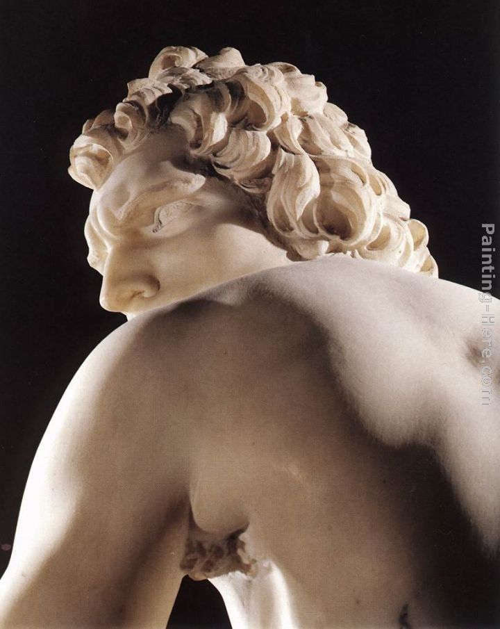 Gian Lorenzo Bernini David [detail 1]